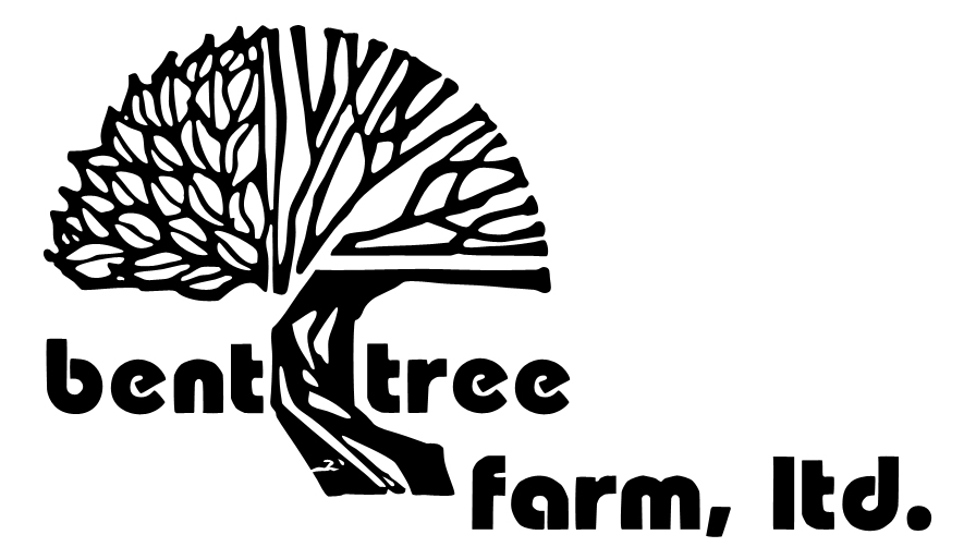 Bent Tree Farm Logo vector detail by Gail Guirreri copyright Bent Tree Farm