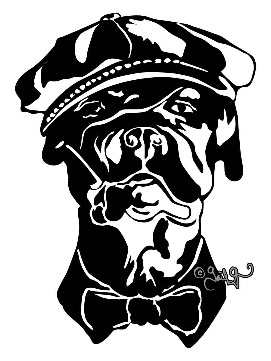 ARF Animal Night Logo Design copyright Gail Guirreri